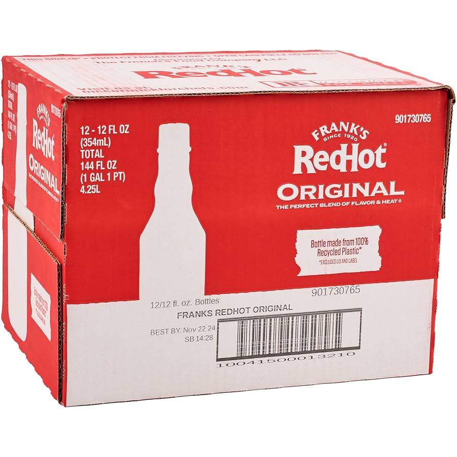 レッドホットクイーン　20g Amazon.com: Frank's RedHot Original Cayenne Pepper Hot Sauce